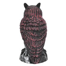 Fake Owl Statue Decoration, Outdoor Garden Predator Repeller, 1020‑1