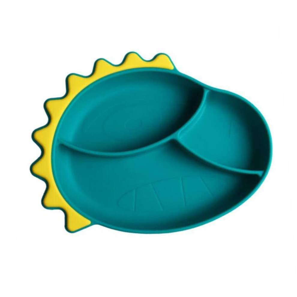 Silicone Baby Plates with Divided Sections, NonToxic, Easy Clean, Dishwasher Safe for Kids