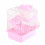 Large 2 Layer Hamster Cage with Open Ventilation Design Pink Edition 3