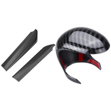 3 Pcs for  C-HR 2016-2019 Car Accessories: 2 Pcs Inner Triple-Cornered a Colum Cover & 1 Pcs Gear Shift Cover