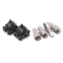 2Pcs 144001-1254 Wave Box Gearbox & 4Pcs 1/14 Remote Control Car Spare Parts Differential Cups Car Accessories