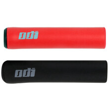 Odi 2 Pair Mtb Bicycle Grip Silicone Handlebar Grips Shock-Absorbing Soft Mountain Bicycle Grip - Red & Black