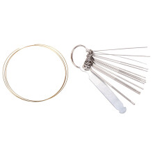 8Ft Golden Copper Fret Wire for Mandolin Banjo  Guitar 1.5mm & Guitar Nut Slotting Bridge Pin Hole Slot File