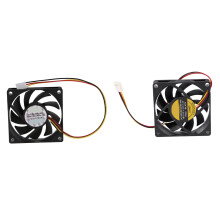 70X70mm 12V 3-Pin PC Computer Case CPU Brushless Cooler Cooling Fan Black with Internal 12V 3 Pin CPU Fan Cooler Fan