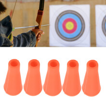 Durable 5PCS 8MM Rubber Arrow Tips Ideal for Safe Outdoor Archery