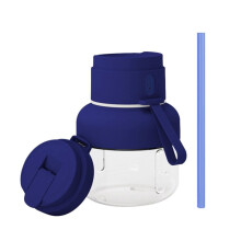 Tragbarer Entsafterbecher, Smoothie-Mixer, 12 Messer, Rührflasche, für Zuhause, Fruchtsaftbecher, Wiederaufladbarer Entsafter, Küchenwerkzeug C