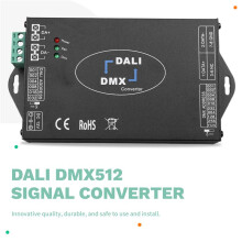 Convertitore di Segnale Dali Dmx512 da DALI A DMX512/DMX A DALI Controller di Conversione del Segnale Dimmerabile LED 12v -48v