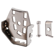 Motorcycle Foot Brake Lever Pedal Enlarge Rear Brake Peg Pad Extender for  Scrambler 400 800 Silver