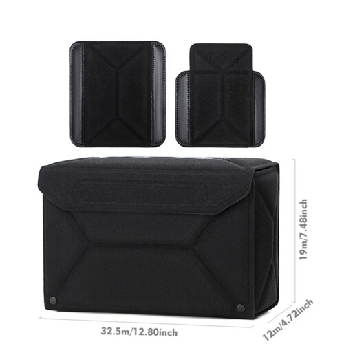 Multi-Purpose Camera Inner Bag, Mirrorless Camera Protective Case, DSLR Inner Bag, Lens Photography Camera Bag Black-L 2