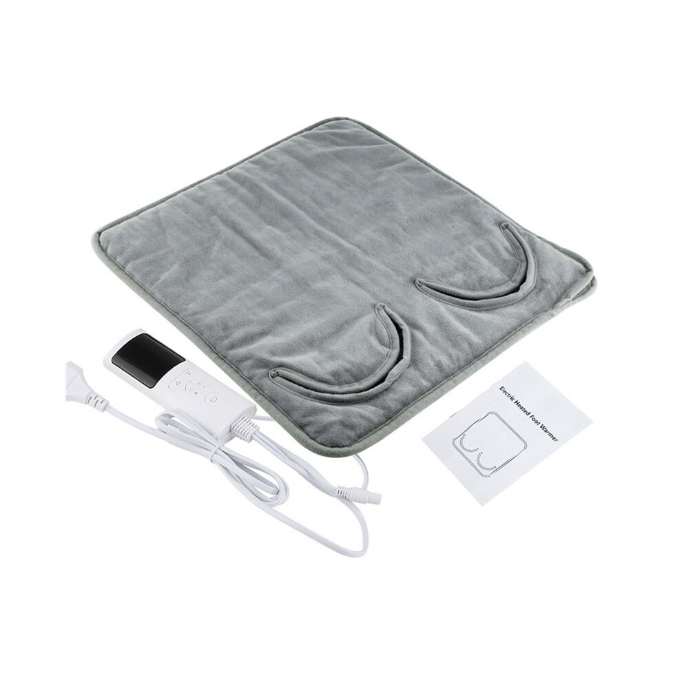 Foot Warmer  Timer Foot Warmer Winter Foot Warmer for Home and Office Double Sided Electric Foot Warmer A EU Plug