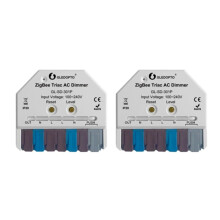 GLEDOPTO ZigBee 3.0 Dimmer met APP/Stem/Knoppen/2.4G RF-Bediening Compatibel met Quick Connect-Poort