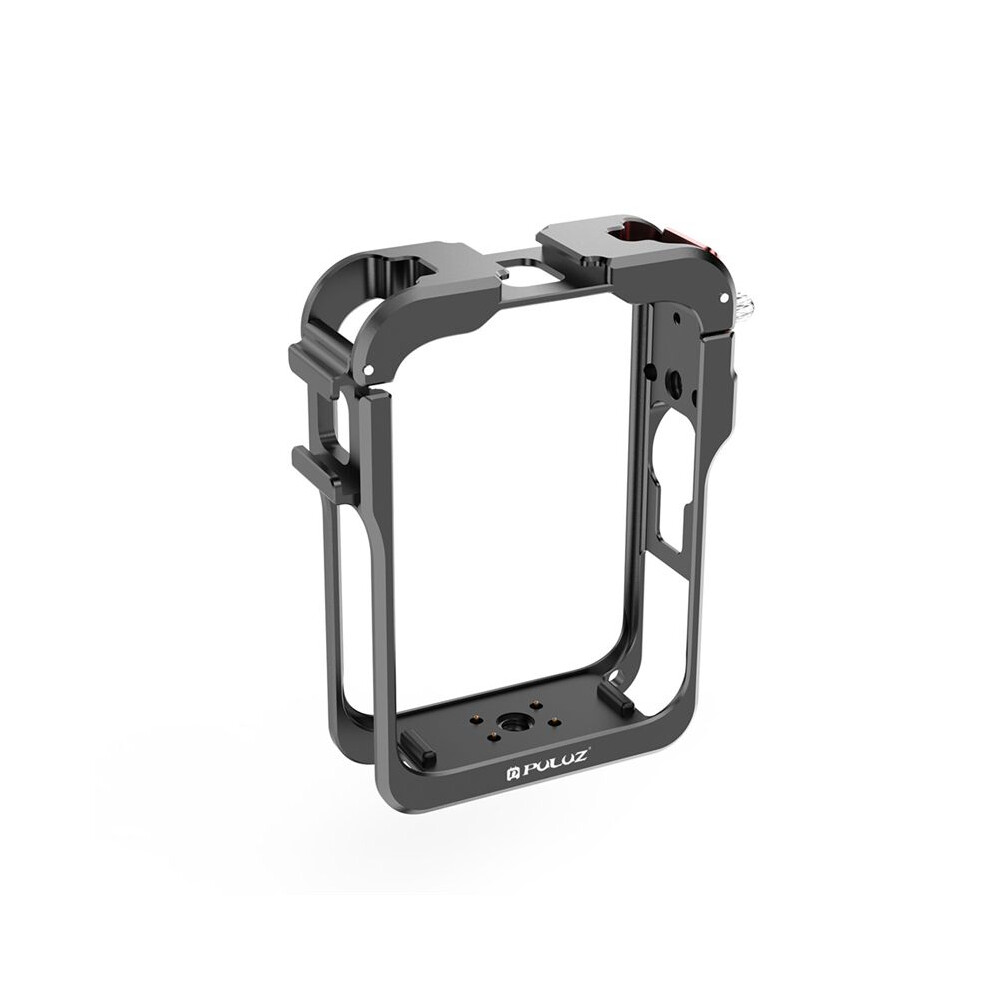 Puluz Magnetic Camera Cage For Osmo 360, Dual Cold Shoe Expansion Frame With Silicone Lens Cap 4712731459571