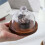 Glass Food Storage Containers with Wooden Lid Kitchen Snack Fruit Candy Nut Sundries Storage Organizer 4