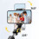 Palo para Selfies L21 Trípode de Suelo con Varilla Extensible y Control Remoto para Android e IOS 9