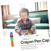 30 Pcs Oil Pastel Extender Painting Crayon Holder Crayon Extender Oil Painting Stick Extender Pens for Wax Pencils