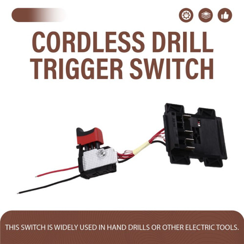 14.4V Cordless Drill Trigger  for  BS14.4 BS 14.4 BS14.4 Power Tool Power Tools Accessories 1