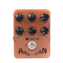 JOYO JF-14 Gitarreneffektor, Klassische -Verstärkersimulation, Einzelblock-Effektor, Amerikanischer Sound, Zubehör für E-Gitarren