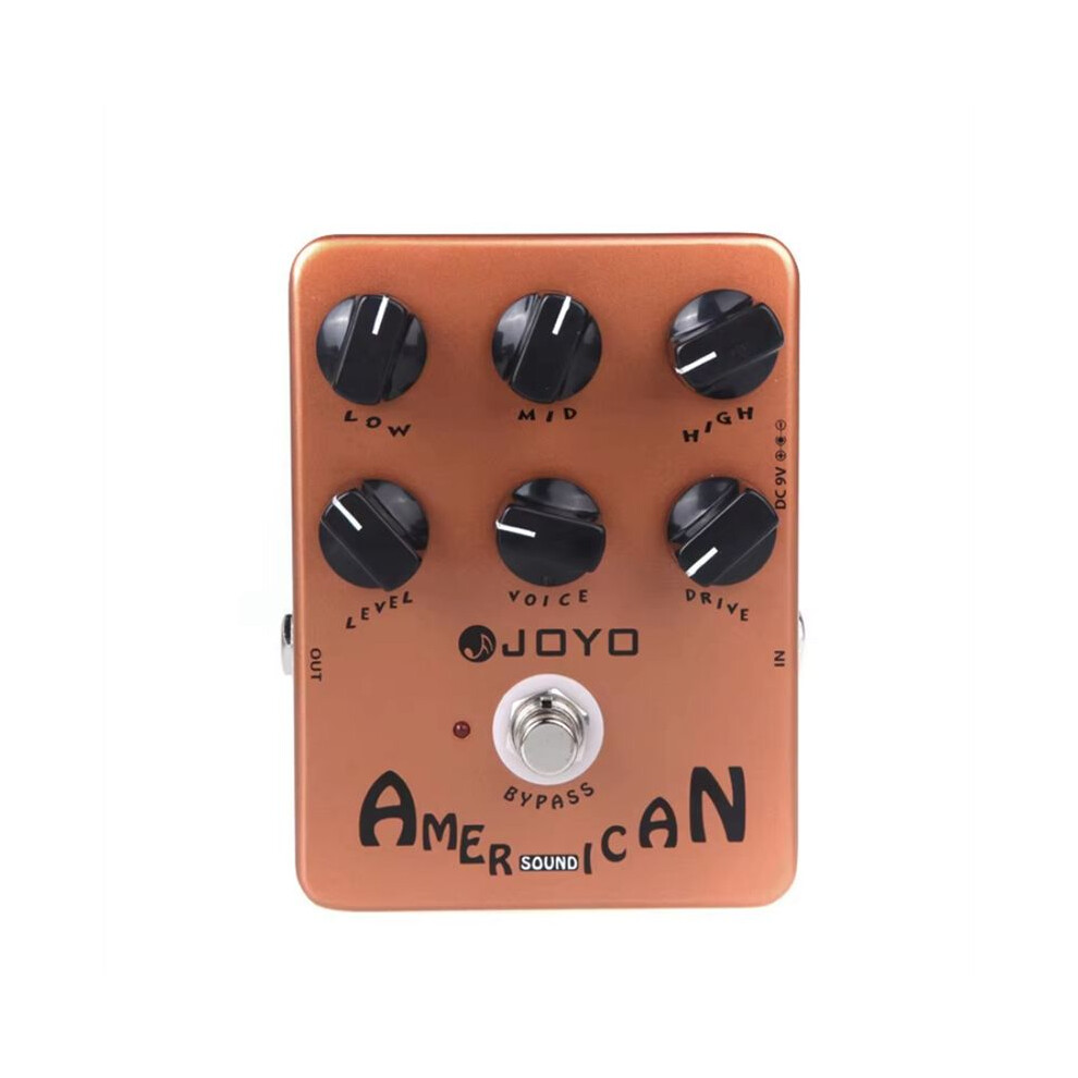 JOYO JF-14 Guitar Effector Classic  Amp Simulation Single Block Effector American Sound Electric Guitar Accessories