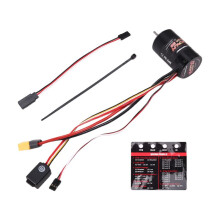 QuicRun Fusion SE 1800KV Sensored Brushless Motor Built in 40A ESC 2 in 1 Waterproof for 1/10 1/8 RC Car Part