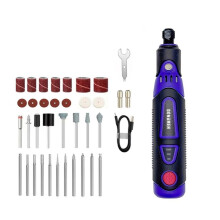 DONUMEH  Cordless Rotary Tool Kit 3.6V Rechargeable Multi-Purpose Grinder Type-C Charging for Polishing Sanding Engraving