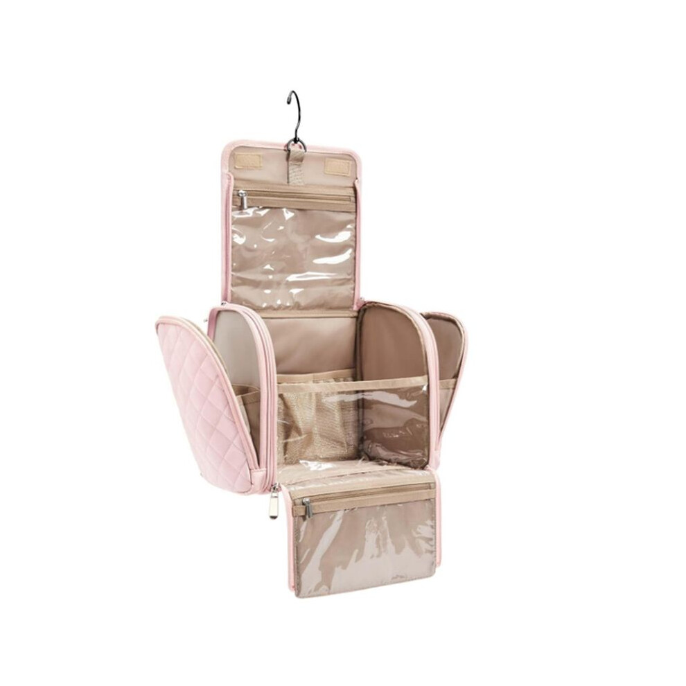Toiletry Bag Travel Makeup Bag with Hanging Hook, Cosmetic Bag Make Organizer Case, Large Capacity