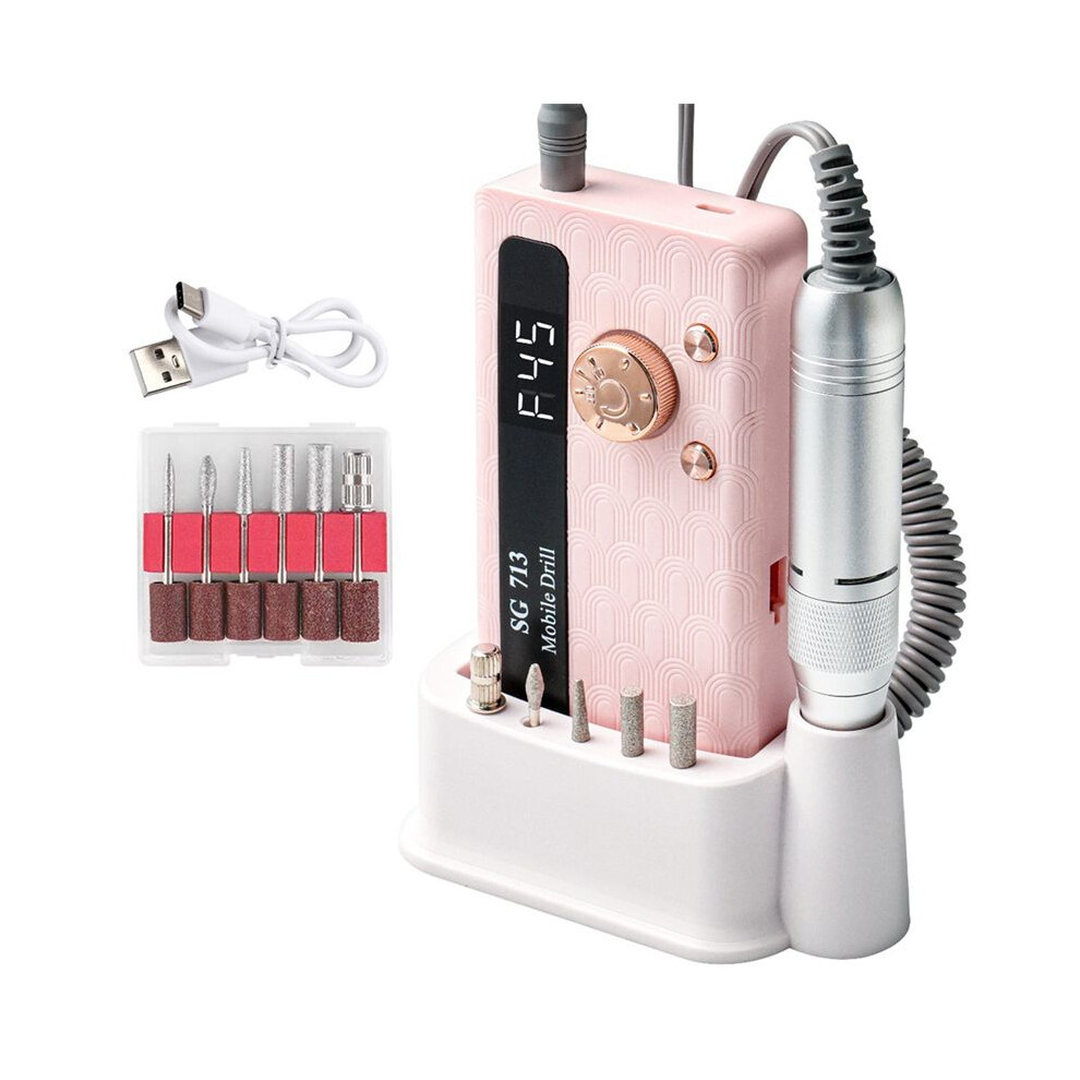 High-Speed Cordless Nail Drill Electric Nail Remover and Nail Grinder High-Speed Nail Grinder Nail Polisher