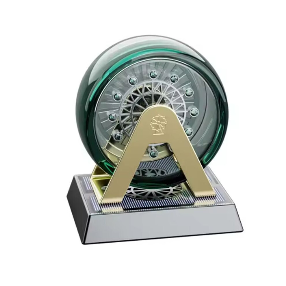 Solar Wheel Roller Gyroscope Relieve Stress Reducing Toys Solar Powered Car Perfume Holder Desk Gadgets 4711988683982