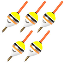 FISH KING 5 Stuks Visdobbers, 2g Slip, Balsahout, Boei, Dobber voor Zeevissen, Karpervisserij, Accessoires B