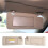 Car Left Right Sun Visor with Make- Mirror Beige for  T700 T800 3