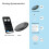 Force Tracker Punching Bag Power Meter Speed Test Boxing Kick Sensor Dynamometer Training Boxing Dynamometer Black 2