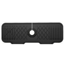 Keukenkraan Spatbescherming, 17x5,9 Inch Siliconen Kraanmat, Gootsteenkraanmat Spatbescherming, 5 Graden Hellingsontwerp