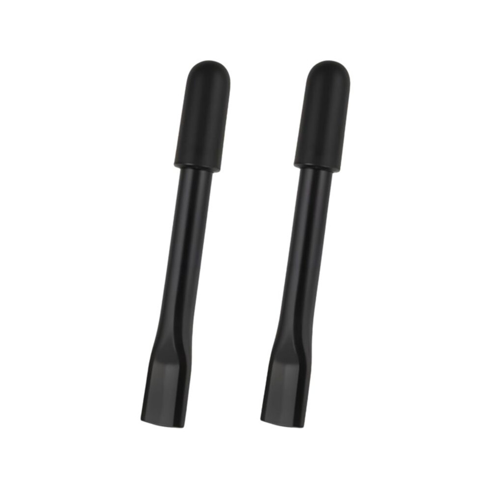 2pcs Wheelchair Brake Handle Extensions, Wheelchair Brake Extenders Power Chair for Heavy Reclining Wheelchairs Black