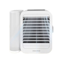 Microhoo Air Conditioner Touch Screen Water Cooling Fan, Humidifier, Bladeless Design, Artic Cooler, Timer Function