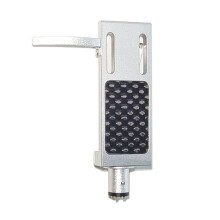 For MC Carbon Fiber Singing Stand 6N Single Crystal Wire Rubber Disc Singing Arm Adjustable Azimuth Silver