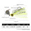 3D-Augen Angelköder 10cm 15g Cast Jigging Angelköder Spinner Jigkopf für Wolfsbarsch Makrele 05 7