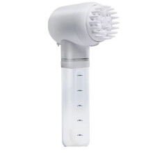 Automatische Bubbelbadmachine voor Huisdieren - Massageapparaat voor Katten, 3 Standen, Waterdicht en Oplaadbaar voor Kleine Huisdieren, Wit