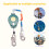 High Altitude Fall Protection Device 3 Meter Descender Safety Belt Fall Arrester Automatic Rope Lock Self-Locking Device 6