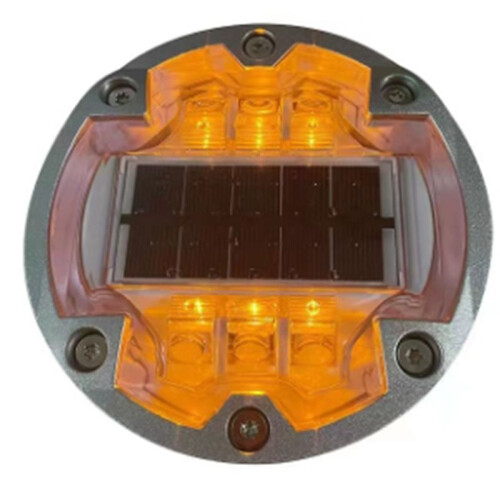 Solar Road Stud with 6 Screws Ground Embedded LED Cat Eyes 2