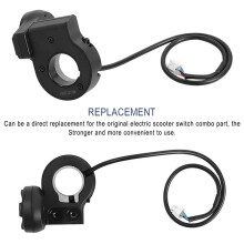 Rotary Knob for ZT3 / ZT3 Pro Electric Scooter Turn Signal Meter