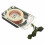Strong Magnetic Multi-Function Compass Map Ruler with Magnetic Declination Adjustment LED Light Function for Outdoor Use 2