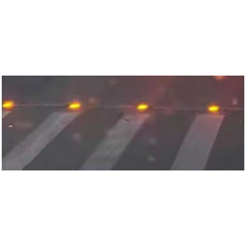 Solar Road Stud with 6 Screws Ground Embedded LED Cat Eyes 1