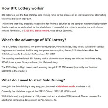 NMMiner NerdMiner V2 Hashrate 1000KH/S ESP32 2.8 Inch Display Crypto Solo Lottery Bitcoin ESP32-2432S028R DROOM