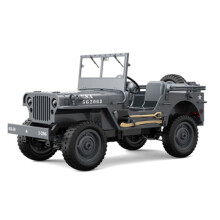 1/10 RC Car 2.4G Rc Car 1941 4WD RTR Crawler Climbing Scale Truck Offroad Vehicle Adult Toys Gift for Kids Gray