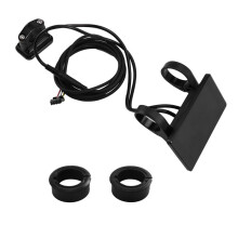 Instrumento para Bicicleta Elétrica, Display LCD T7S, Display de 5 Pinos para Bicicleta Elétrica, Acessórios para Bicicleta Elétrica, Conector SM