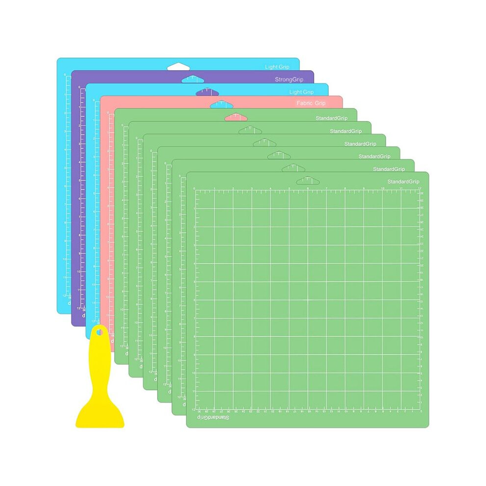 10 Pack Cutting Mats -12X12inch Cutting Mats Accessories - Mats For Explore Air 2/ Maker 2/3 6031497438094