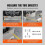 Wheel Alignment Tool Alignment Tools Toe Plates with 2 Measuring Tapes Toe Angle Measurement Tool Plate 4