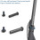 Folding Pothook Hinge Bolt for  MAX G30 Electric Scooter Repair Lock Pull Ring Hook Screw Fixed Part 7mm 7