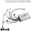 For  60V OXO Electric Scooter Sub Controller Upgraded Accessories Part Rear Wheel Auxiliary Controller 3