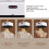 Portable Clothes Dryer,/Compact Dryer for Apartment Travel,Small Fast-Drying Machine with Adjustable Timer EU Plug 5
