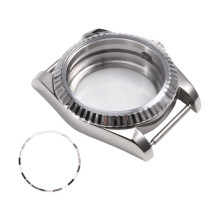 36 mm Lunettekast, Transparant Vlak Saffierglas, Roestvrijstalen Kast, Geschikt voor NH35/36-Uurwerk